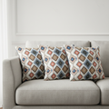 Ethnic Geo Diamond Pattern Cushion Covers