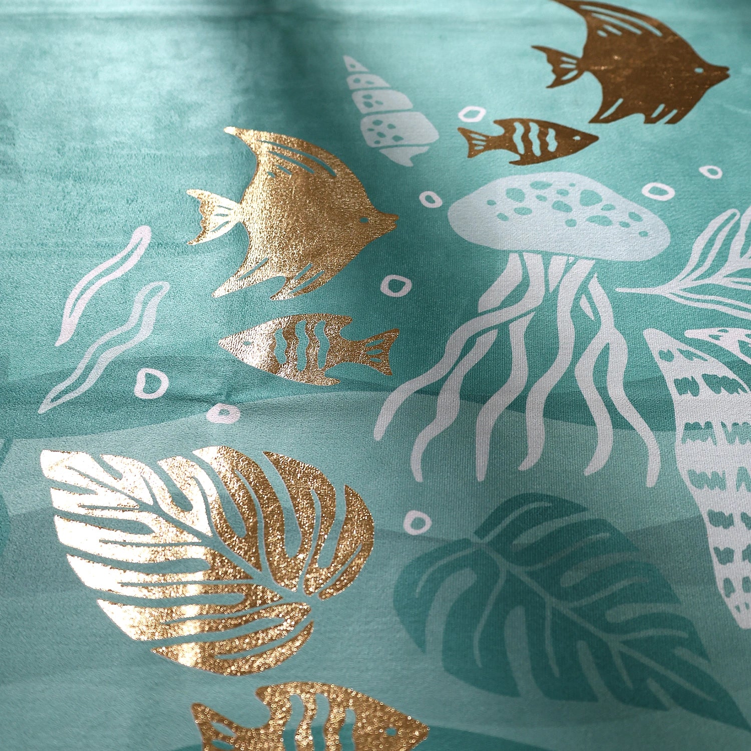 Golden Fish Lagoon Carpet
