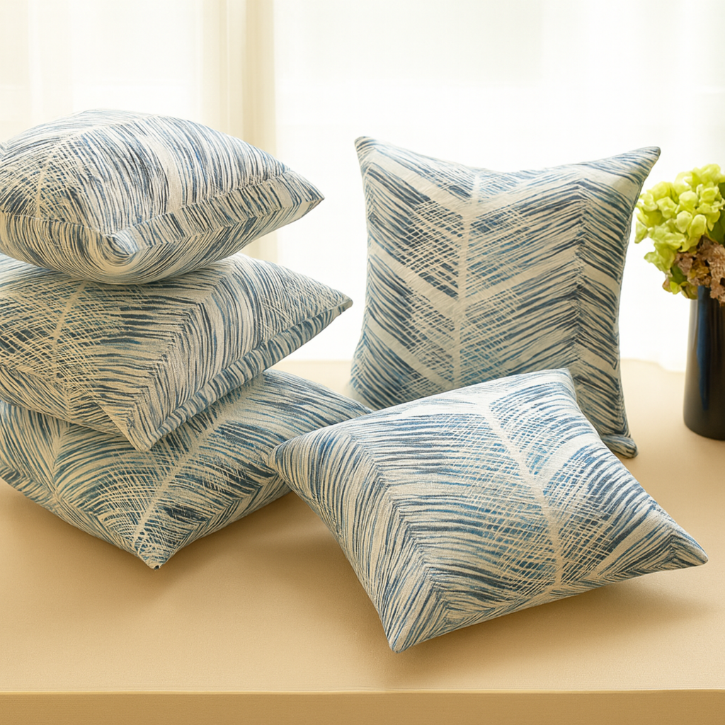 Abstract Crossline Pattern Cushion Covers