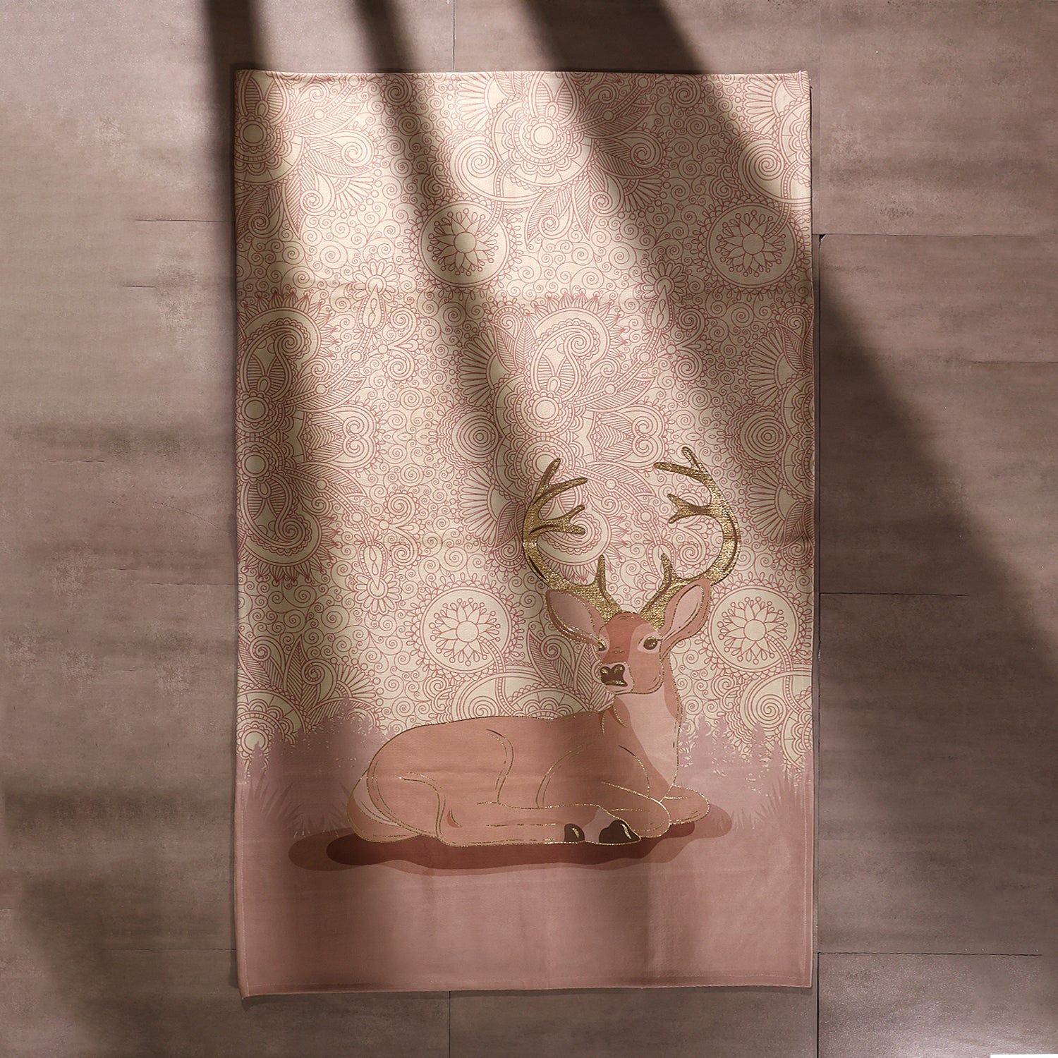 Blush Deer Elegance Carpet