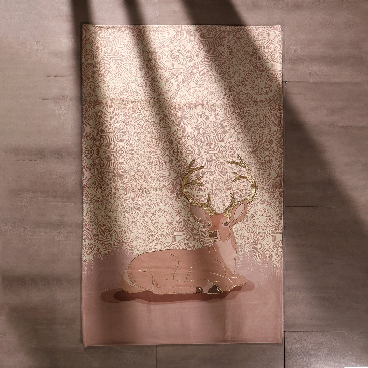 Blush Deer Elegance Carpet