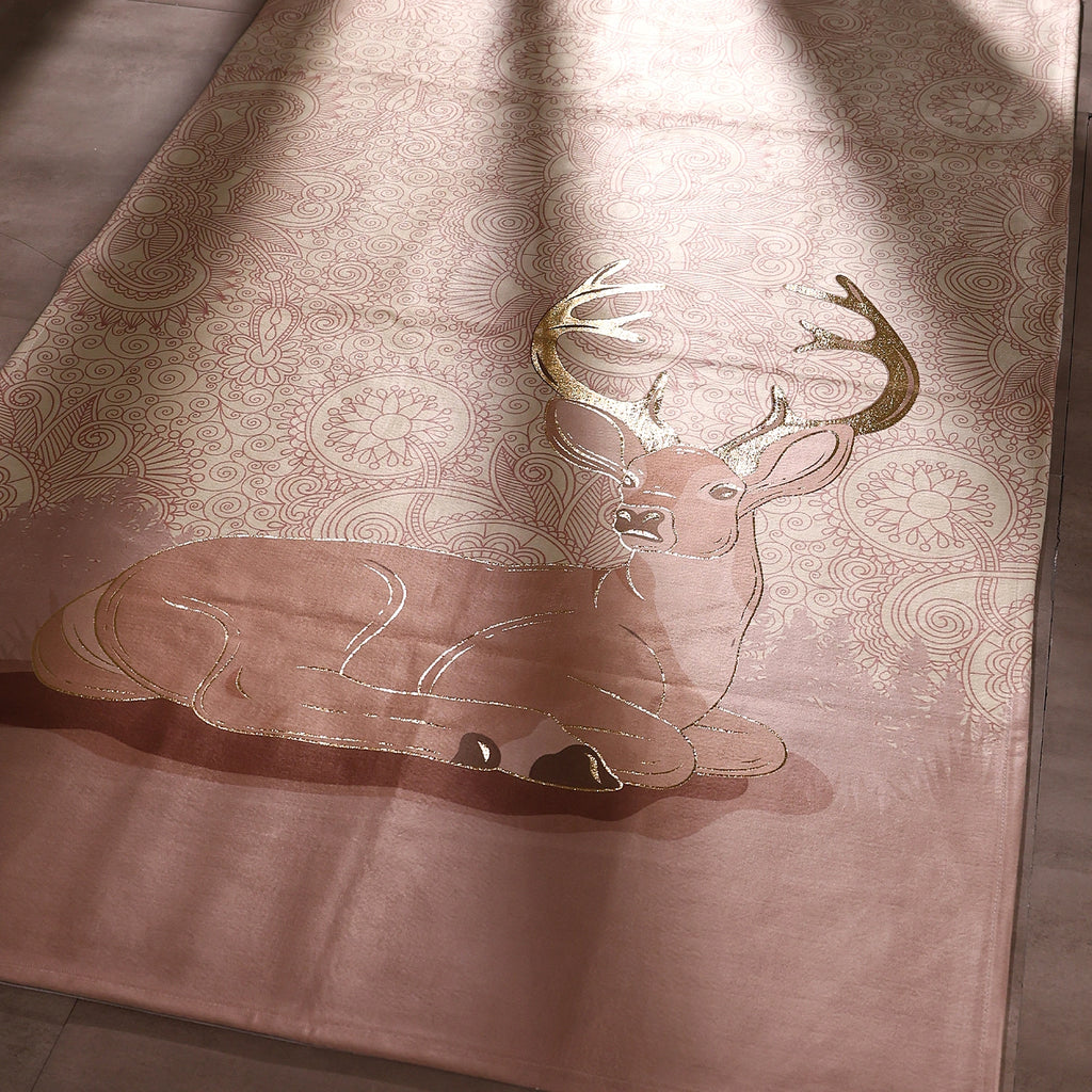 Blush Deer Elegance Carpet
