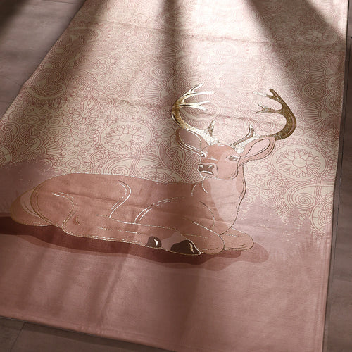 Blush Deer Elegance Carpet
