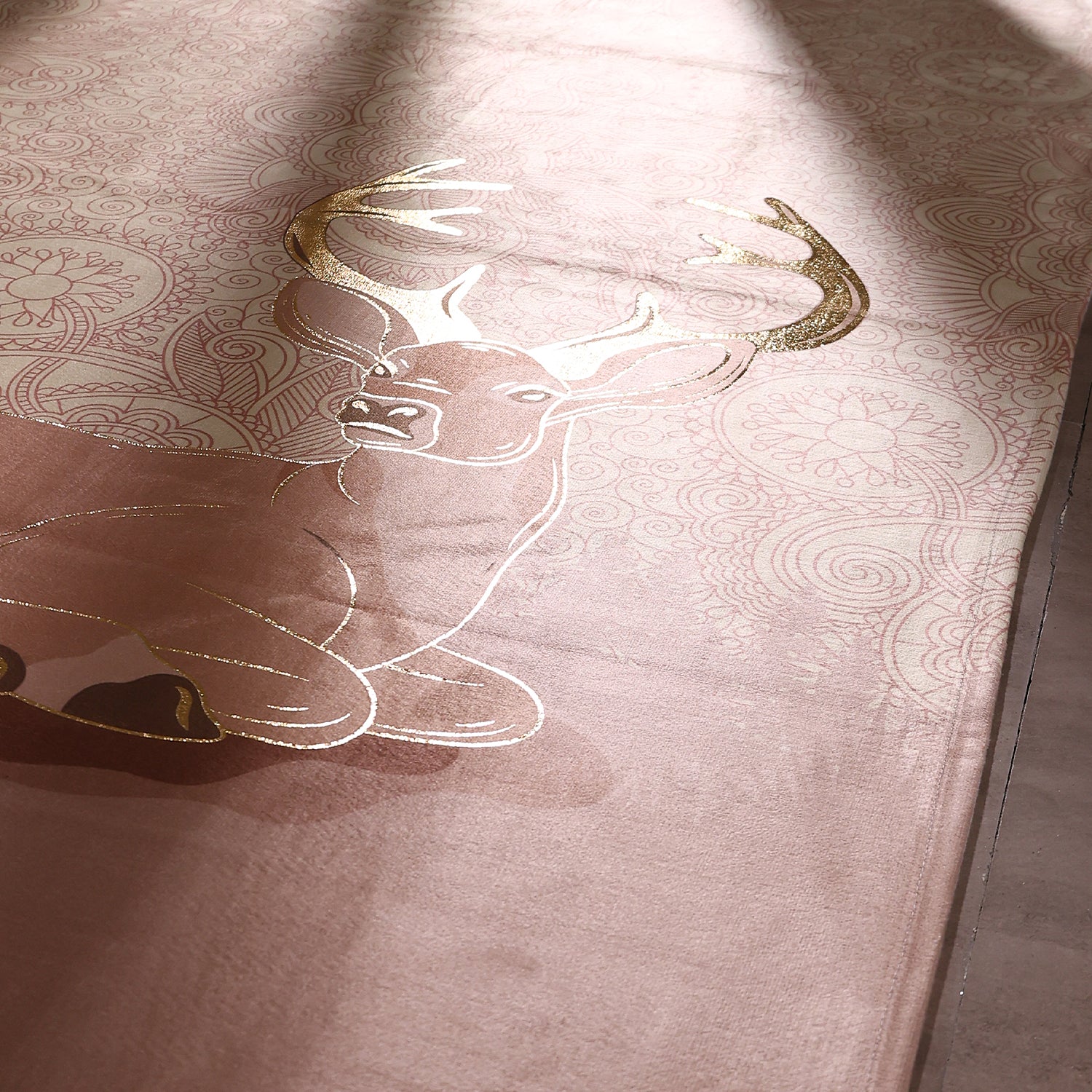 Blush Deer Elegance Carpet