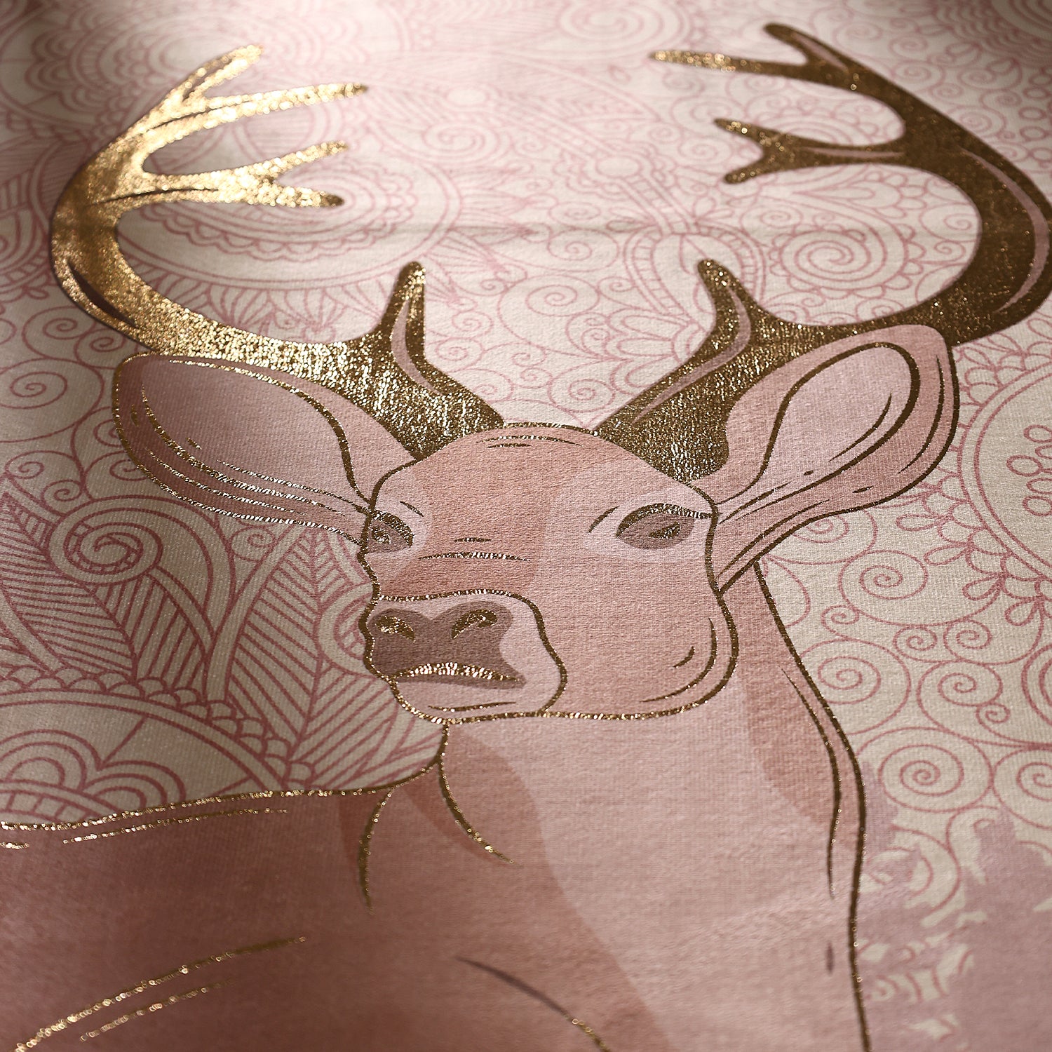 Blush Deer Elegance Carpet