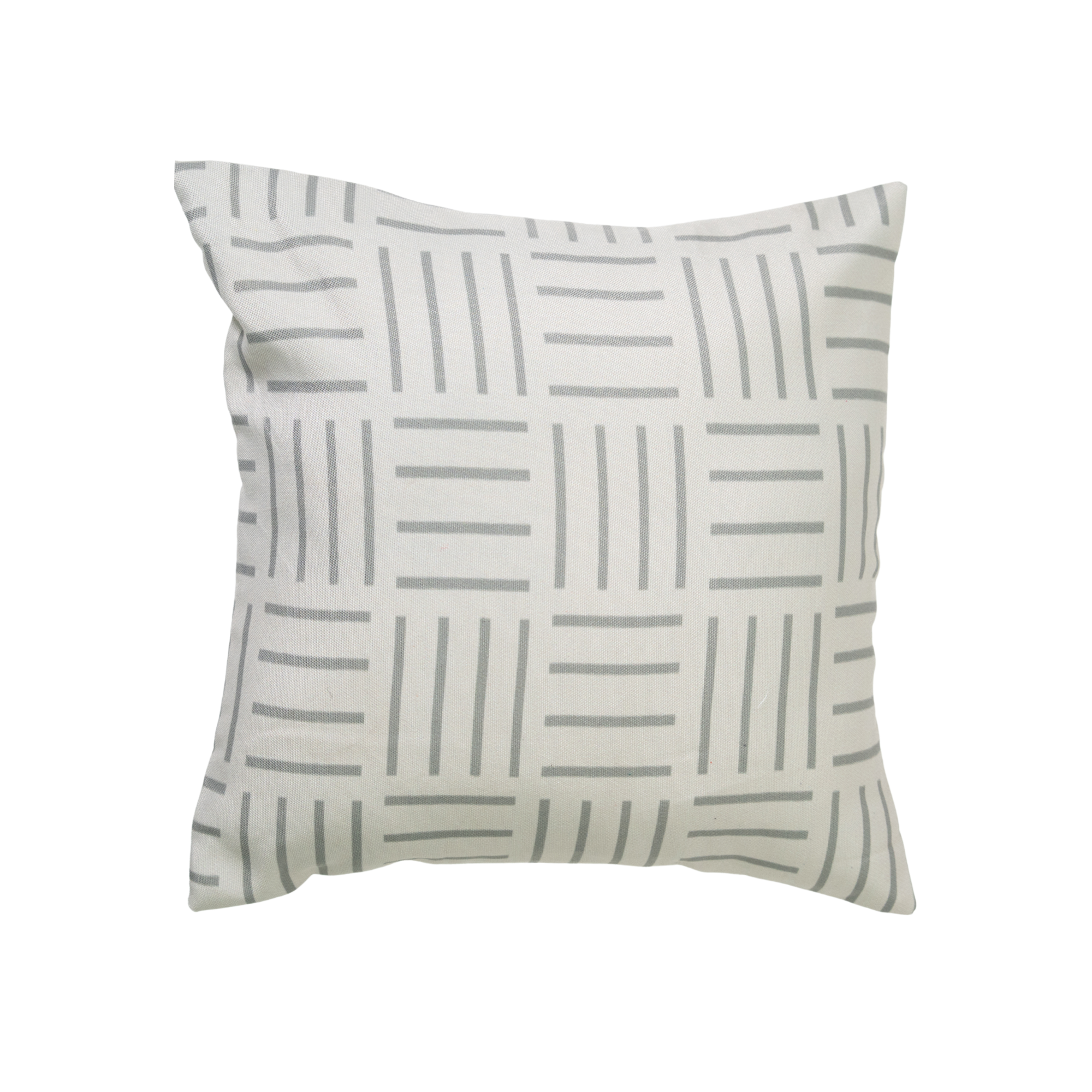 Minimal Grid-Line Cushion Covers