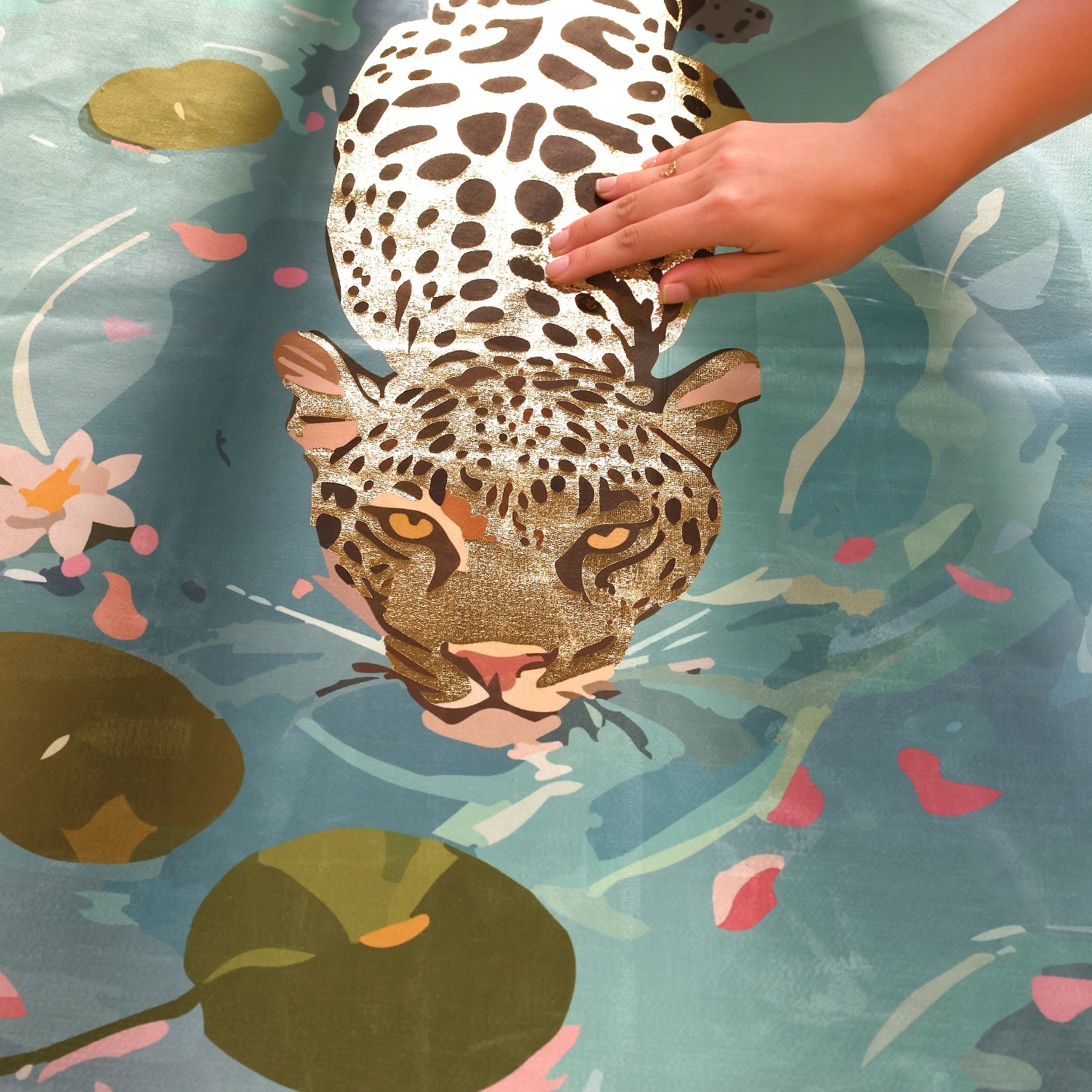 The Leopard Oasis Carpet