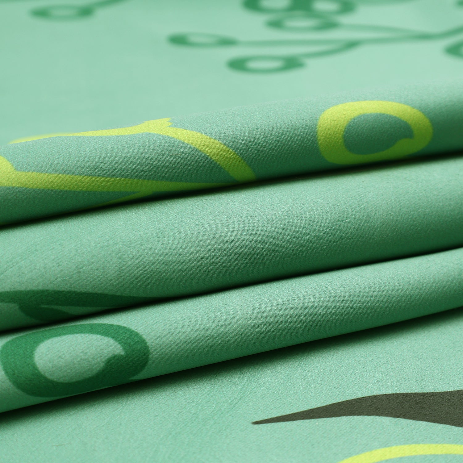 Emerald Bloom Botanical Curtain Set
