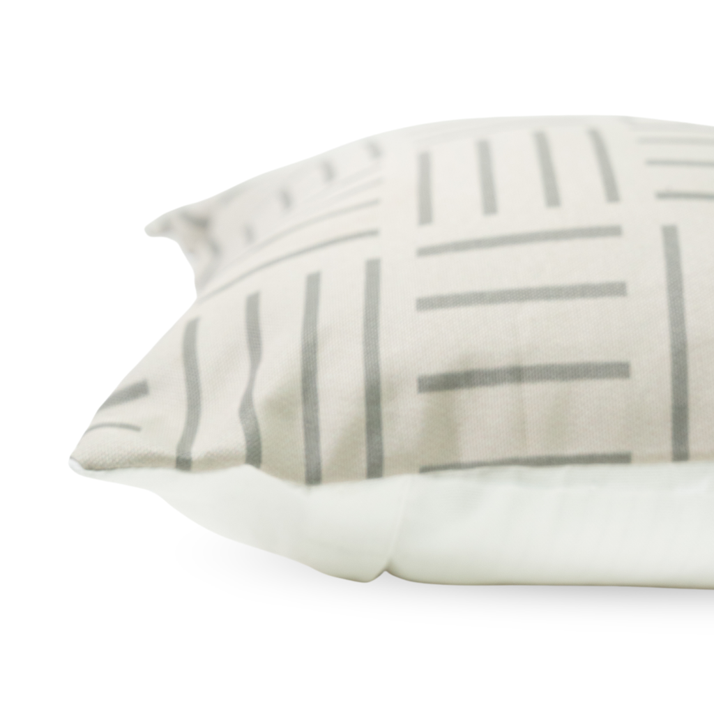 Minimal Grid-Line Cushion Covers
