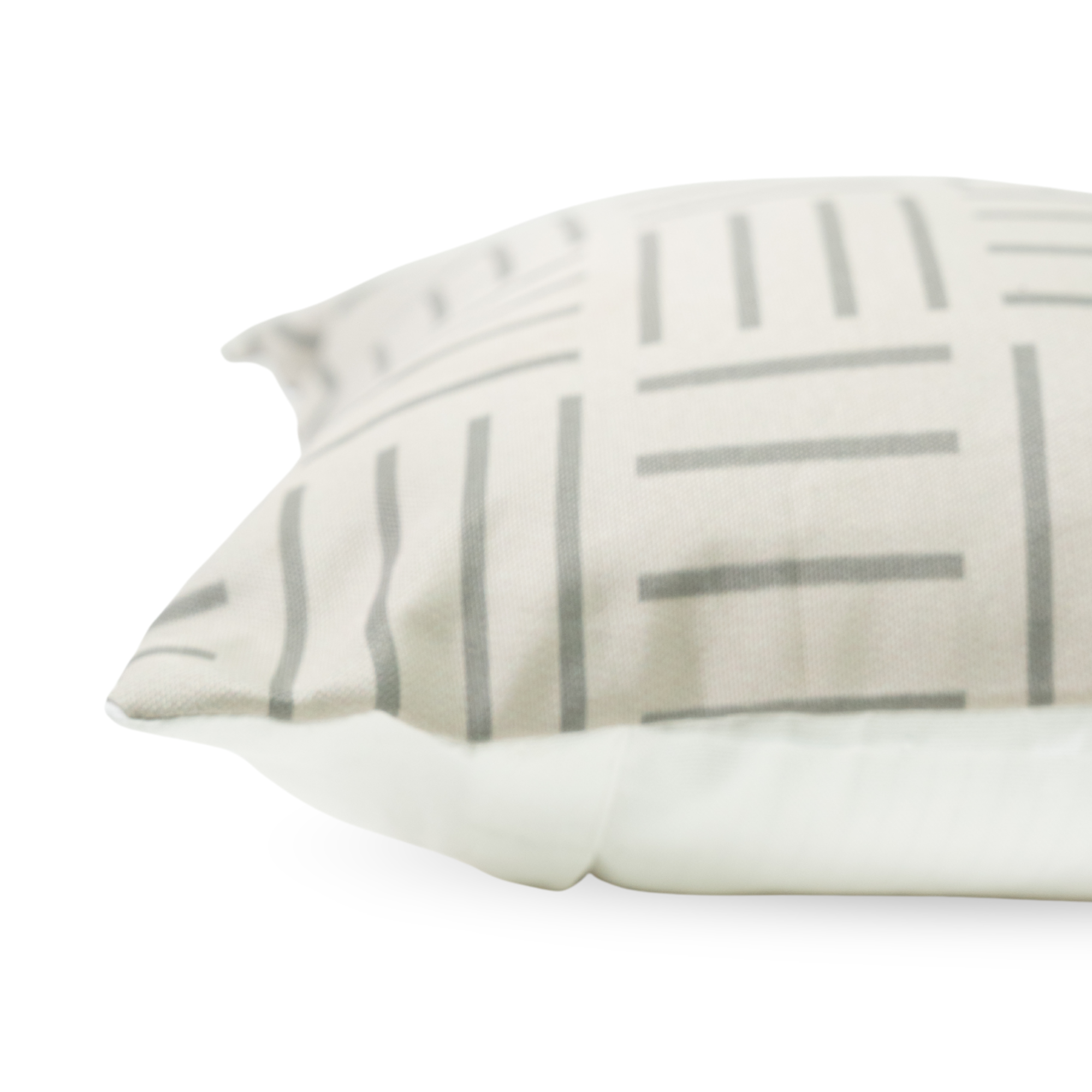 Minimal Grid-Line Cushion Covers