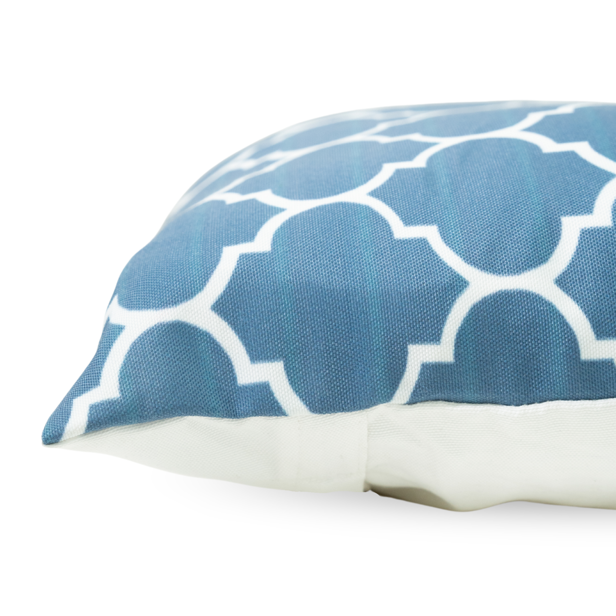 Blue Moroccan Trellis Cushion Covers