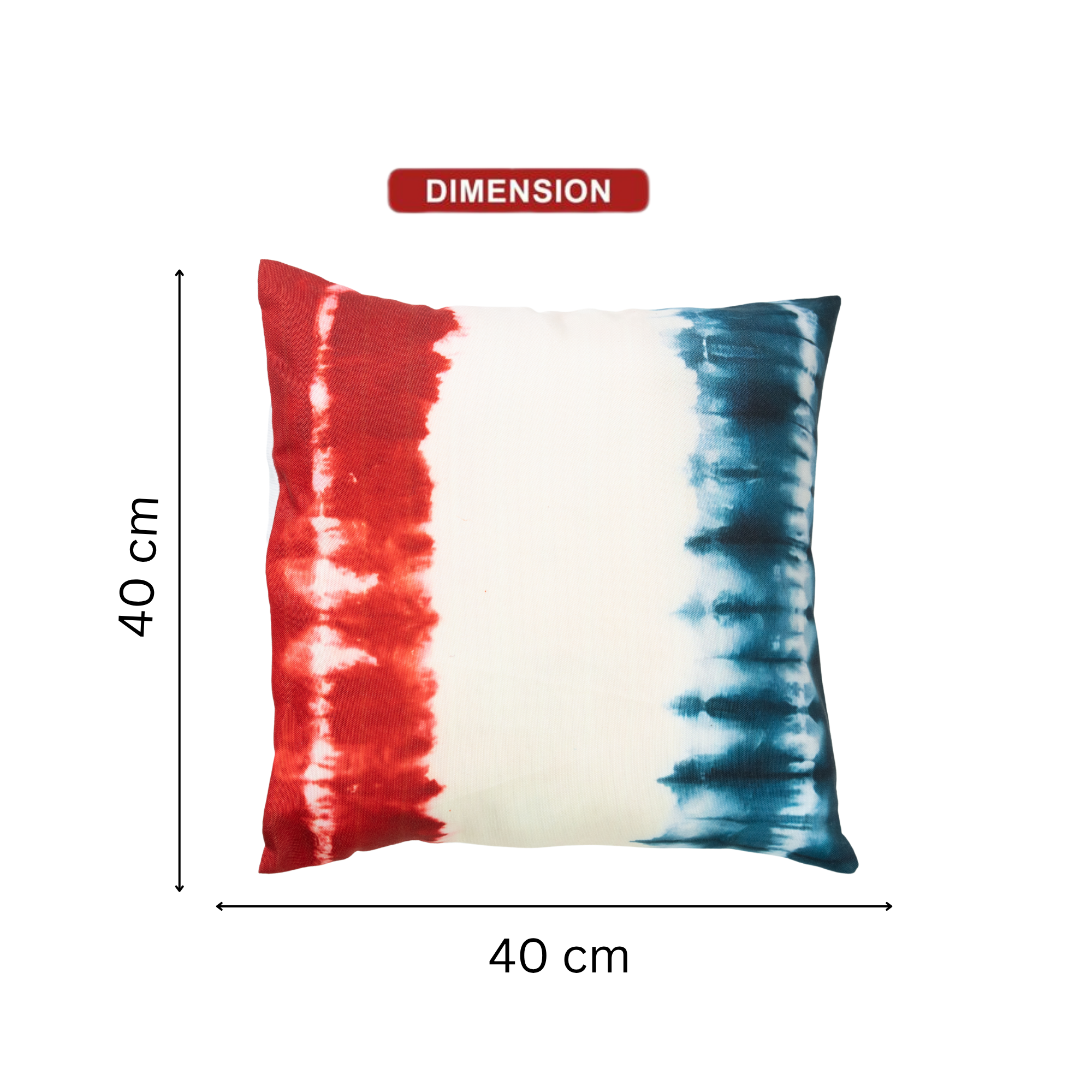 Indigo Sunset Tie-Dye Cushion Covers