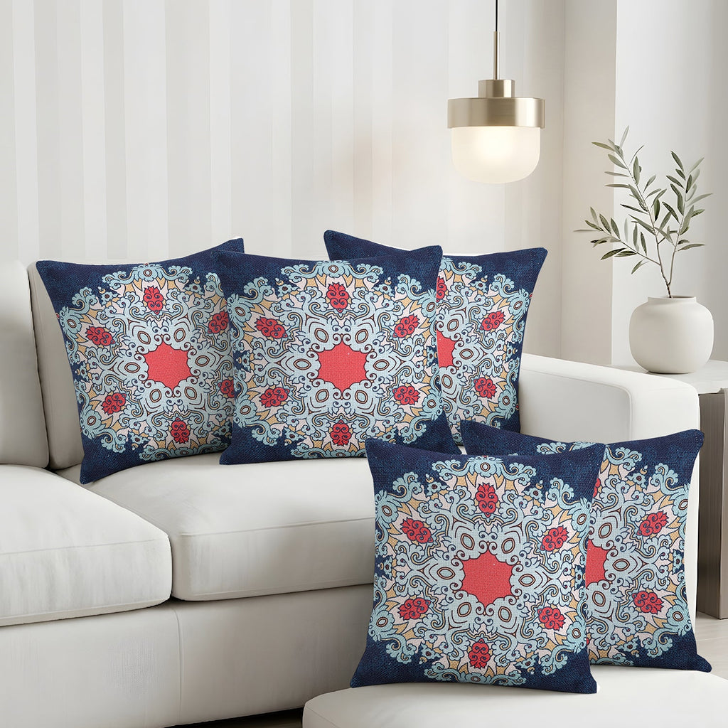 Royal Mandala Cushion Covers