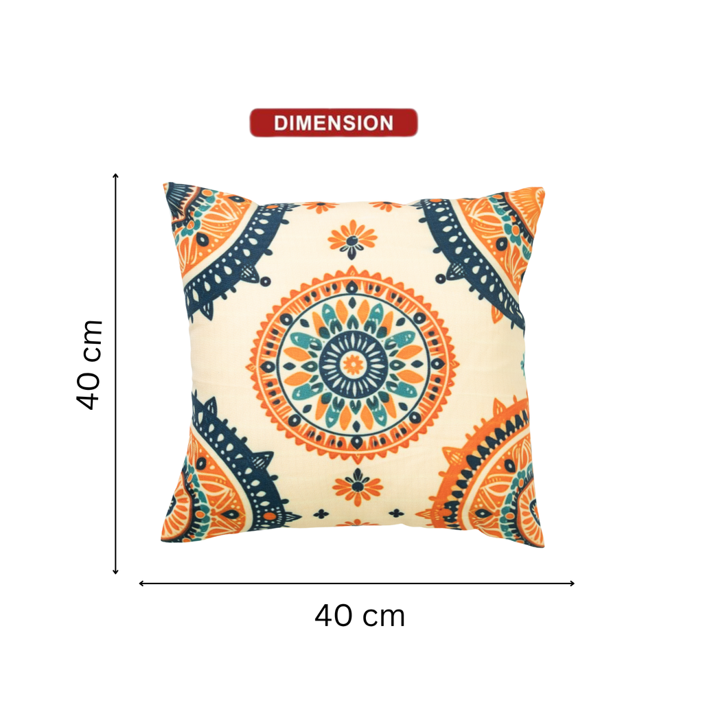Heritage Mandala Medallion Cushion Covers