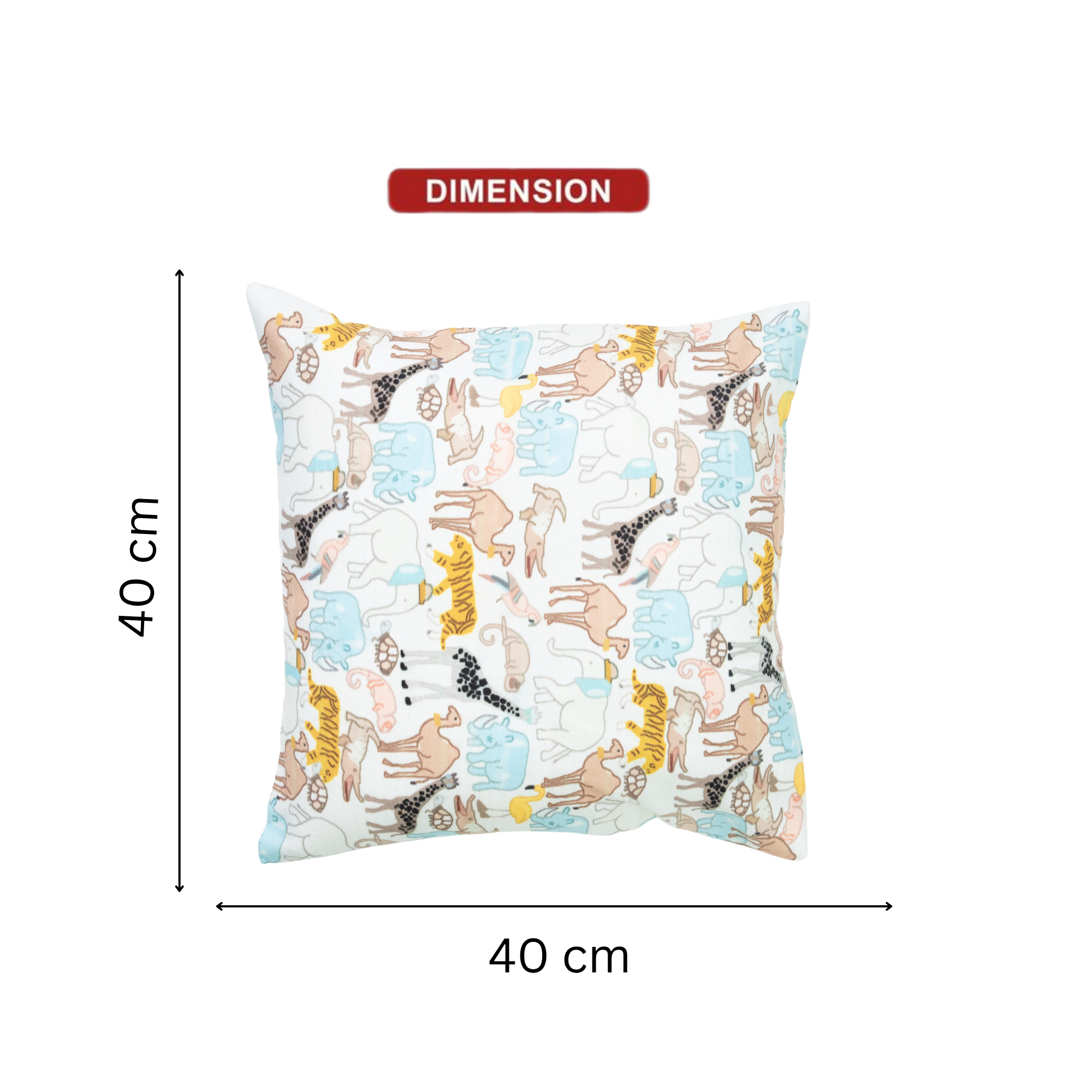 Safari Animal Printed Cushion Covers