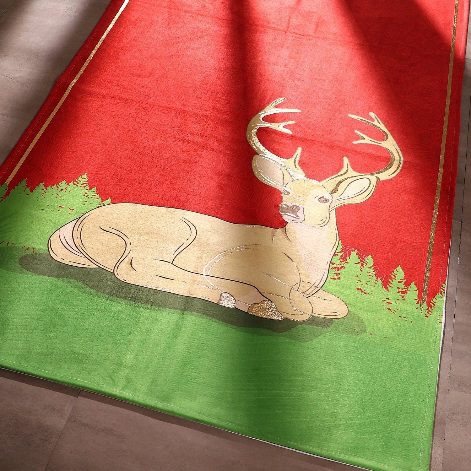 Crimson Stag Royale Carpet