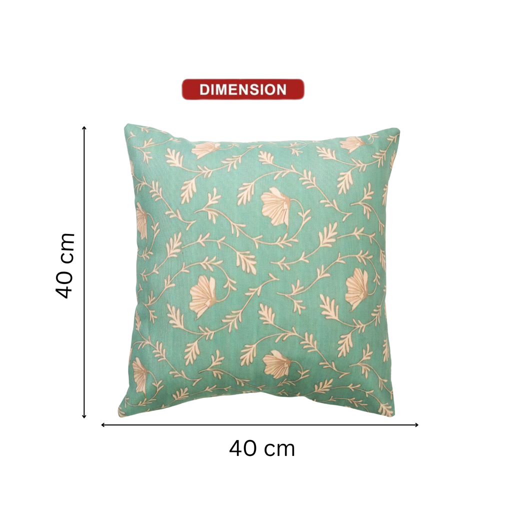 Sage Vine Floral Cushion Covers
