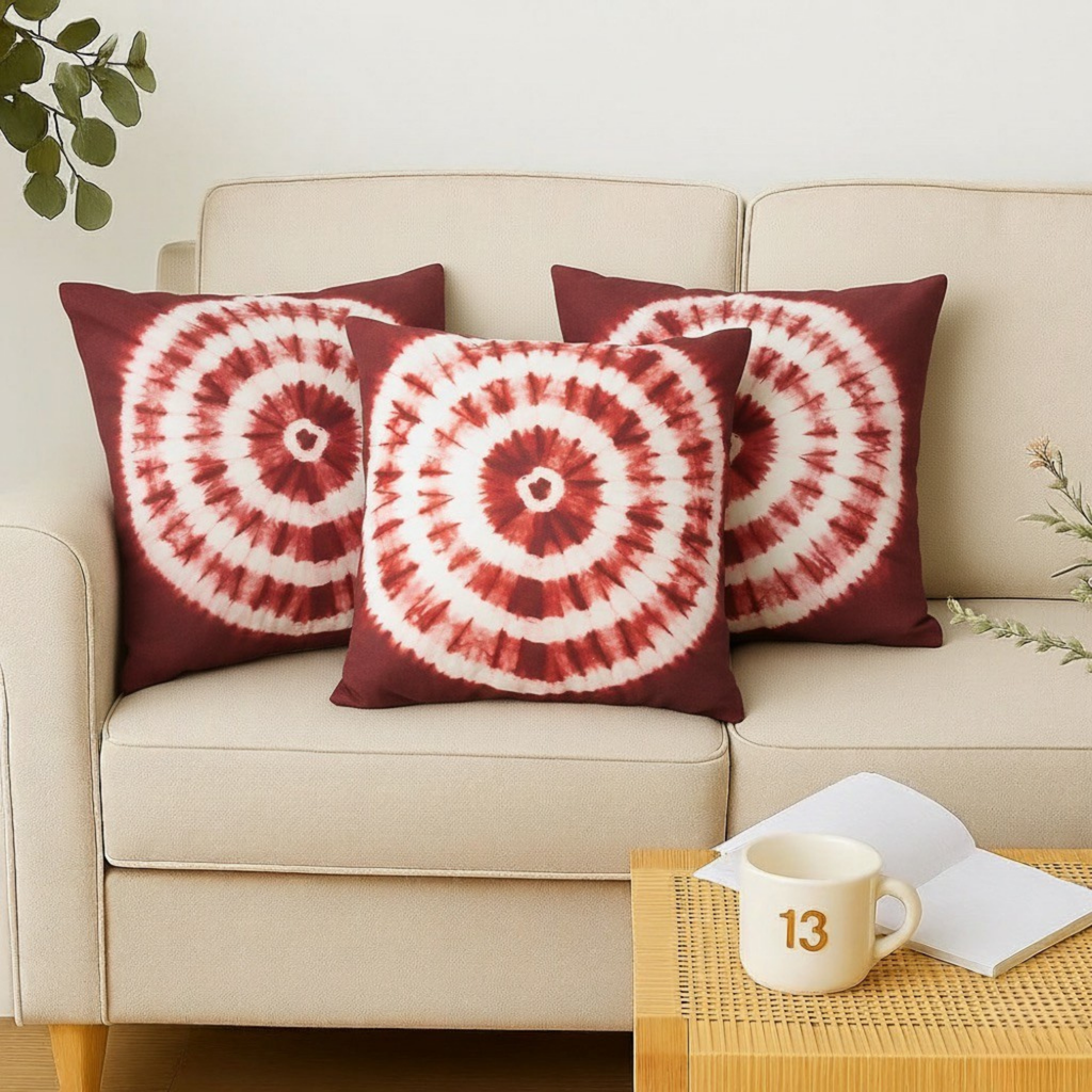 Tribal Sun Circle Cushion Covers